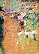  Henri  Toulouse-Lautrec The Beginning of the Quadrille at the Moulin Rouge china oil painting reproduction